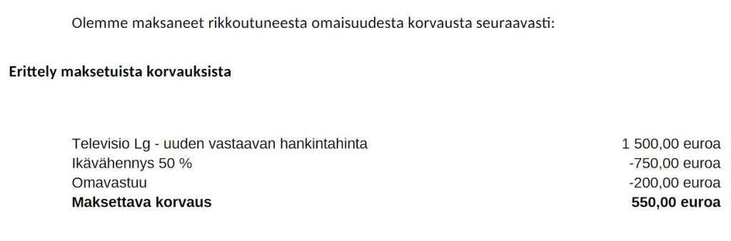 65" oled töllö pääsi kaatumaan