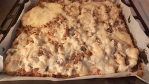 Hiilariton pizza