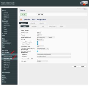 Openvpn määritys