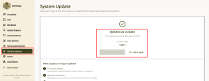 System Update